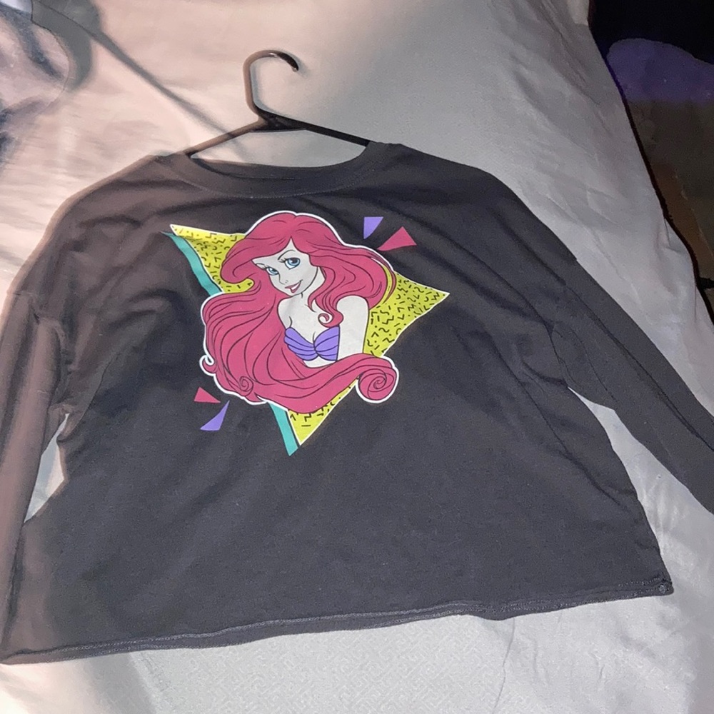 cropped long sleeve